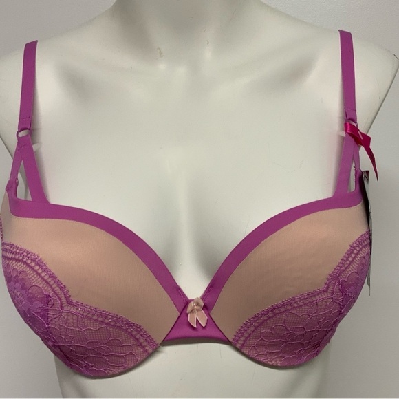 Maidenform Demi Coverage Bra Push-Up & In - Picture 1 of 7